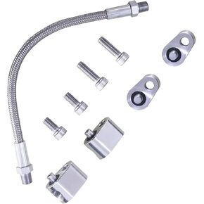 LS Throttle Body Bypass Hose Kit, LS Coolant Steam Port Crossover Hose Kits Compatible with GM LS Series Engines LS1 LSX LM7 LR4 LQ4 LS6 L59 LQ9 LM4 L33