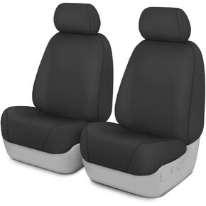 Covercraft Polycotton Seat Saver Custom Seat Covers, Charcoal