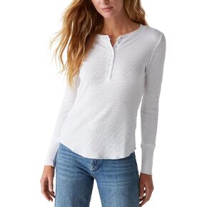 Michael Stars Women's Regan Henley Tee