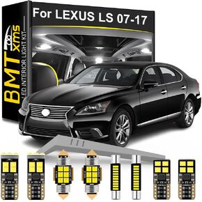 LED Interior Light Kit Replacement for LEXUS LS460 LS600h 2007 2008 2009 2010 2011 2012 2013 2014 2015 2016 2017, Super Bright 6000K White