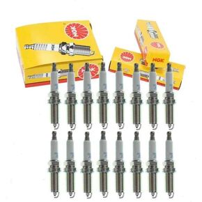 16 pc NGK Standard Spark Plugs compatible with Dodge Ram 1500 5.7L V8 2009-2010