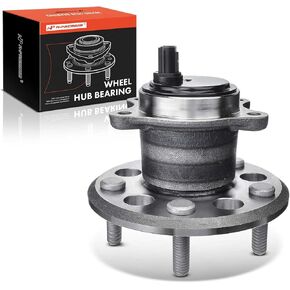 A-Premium 2 x Rear Wheel Bearing and Hub Assembly with ABS & 5-Lug Compatible with Toyota Camry 2012-2017, Avalon 2013-2018