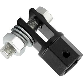 1/2" Scissor Jack Adapter,Scissor Jack Drill Adapter Fit 1/2" Impact Drill and 13/16" Lug Wrench to Lift Car Scissor Jack Height,Professional Car Accessories Scissor Lift Jacks Part