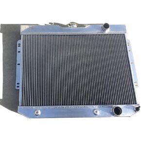 Full Aluminum Radiator for 1959-1965 Chevy Impala/Bel Air/El Camino/Biscayne AT 1960 1961 1962
