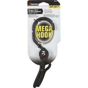 Keeper - 48" Mega Hook Bungee Cord - UV and Weather-Resistant