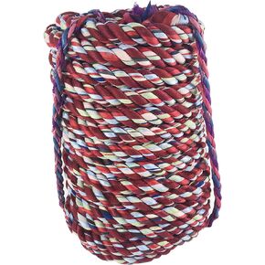 INTBUYING Tug of War Rope 98ft(30m) for 38 People Pulling Twisted Cotton Rope for Team Building Activities, Family Reunion, Birthday Party Outside Yard Lawn Games for Kids and Adults.1.3" Diameter