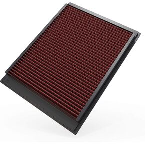 K&N Engine Air Filter: Increase Power & Towing, Washable, Premium, Replacement Air Filter: Compatible with 2004-2017 Land Rover (Discovery IV, Range Rover Sport, Discovery III, LR3), 33-2333