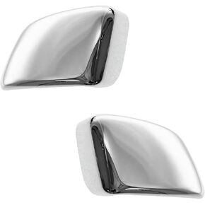 Trail Ridge Chrome Tow Mirror Cap Cover Upgrade Left and Right Pair Set for Nissan Titan