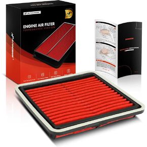 A-Premium High-performance, Pre-oiled Engine Air Filter Compatible with Subaru Models - Forester 2009-2018, Impreza 2008-2016, Legacy 2005-2019, Outback 2005-2019, Tribeca 2008-2014, WRX, XV Crosstrek