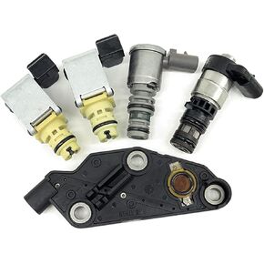4T65E Transmission Master Solenoid Kit Set Refurbished EPC Shift TCC for GM TCC & PWM Downshift Solenoid Manifold Pressure Switch Compatible With GM Buic-k Chevrole-t Pontiac