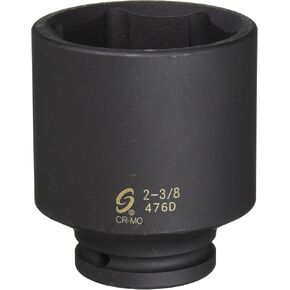 SUNEX TOOLS 476D 3/4" Drive Deep 6 Point Impact Socket 2-3/8"