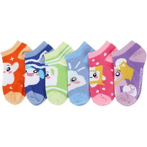 Bioworld LankyBox Characters 6-Pack of Boys Ankle Socks