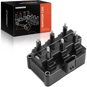 A-Premium Engine Ignition Coil Pack Compatible with Chrysler Town & Country 1999-2000 & Dodge Caravan, Grand Caravan & Plymouth Voyager, Grand Voyager, 3.3L 3.8L