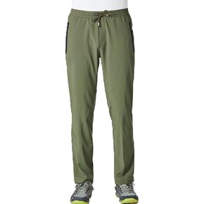 Gopune Men's Lightweight Hiking Running Sweatpants Quick Dry Outdoor Athletic Casual Pants with Zipper Pockets