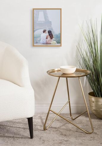 لوحة فنية جدارية مؤطرة مطبوعة خصيصًا من كيت ولوريل، مقاس 12 × 16 ذهبية، طباعة جدارية مخصصة مع صورك لغرفة النوم أو معرض ديكور الحائط لغرفة المعيشة | مطبوعات صور قابلة للتخصيص in Kuwait