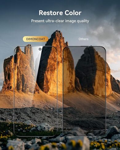 DIMONCOAT 4 Packs for iPhone 12 Pro Max Privacy Screen Protector [Auto Alignment Kit] [Invisible Privacy Armor][10X Military Protection] Compatible 12 Pro Max 6.7'' Tempered Glass [Case Friendly] in Kuwait