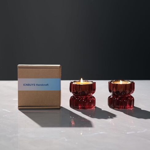 Twizzle Twist Tealight Holder, Decorative Tealight Candle Holder Table Display, Romantic Unique Home Décor, Housewarming Gift, Spiral Sculpture Diwali Tea Light Stand Purple Resin Set of 2 in Kuwait