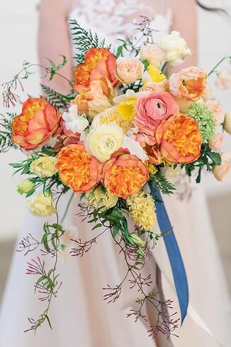 Pink Peonies Artificial Flowers 8 Heads Vintage Silk Peonies Flowers Bulk with Stems Real Look Fake Peony Flower Perfect for Home, Party, Wedding Table Centerpieces(Pink) in Saudi Arabia