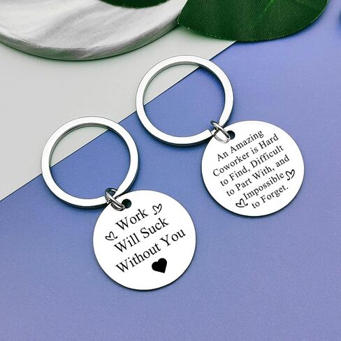 فاداكا زميل العمل ترك الهدايا المفاتيح لزميل زميل العمل الهدايا للنساء الرجال الذهاب بعيدا هديه الأصدقاء رئيس زميل العمل وداعا هديه التقدير هدايا التقاعد لزملاء العمل هدايا عيد الميلاد in Kuwait