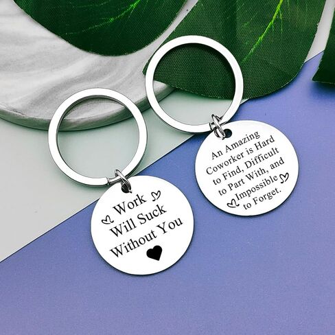 فاداكا زميل العمل ترك الهدايا المفاتيح لزميل زميل العمل الهدايا للنساء الرجال الذهاب بعيدا هديه الأصدقاء رئيس زميل العمل وداعا هديه التقدير هدايا التقاعد لزملاء العمل هدايا عيد الميلاد in Kuwait