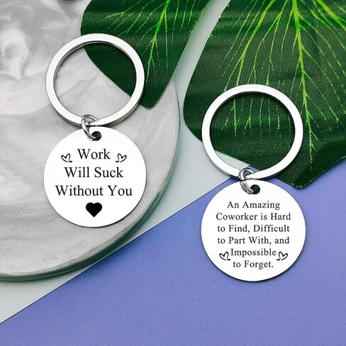 فاداكا زميل العمل ترك الهدايا المفاتيح لزميل زميل العمل الهدايا للنساء الرجال الذهاب بعيدا هديه الأصدقاء رئيس زميل العمل وداعا هديه التقدير هدايا التقاعد لزملاء العمل هدايا عيد الميلاد in Kuwait