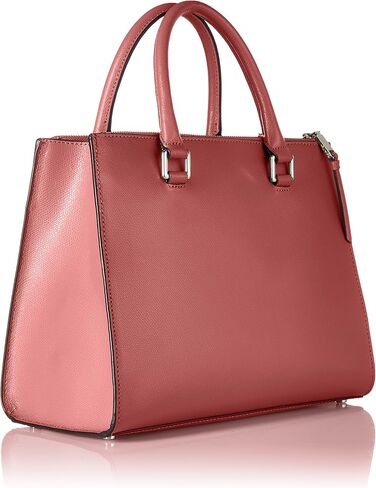 Calvin Klein Logan Mercury Leather Satchel in Saudi Arabia