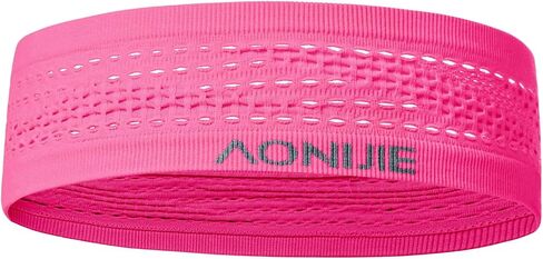 AONIJIE Sweatbands Sports Headband for Men & Women Moisture Wicking & Breathable Workout Headband for Running Cycling Football Yoga Athletic in Saudi Arabia