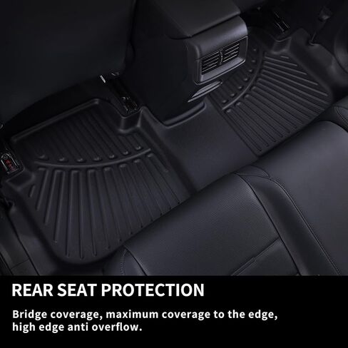 Floor Mats & Trunk mat for 2023 2024 Mercedes-Benz GLC (Not Fit GLC 300E /Coupe) Fit GLC 300 /GLC 43 AMG，TPE All Weather Protection 1st 2nd Row Car Floor Liners & Cargo Liner in Saudi Arabia