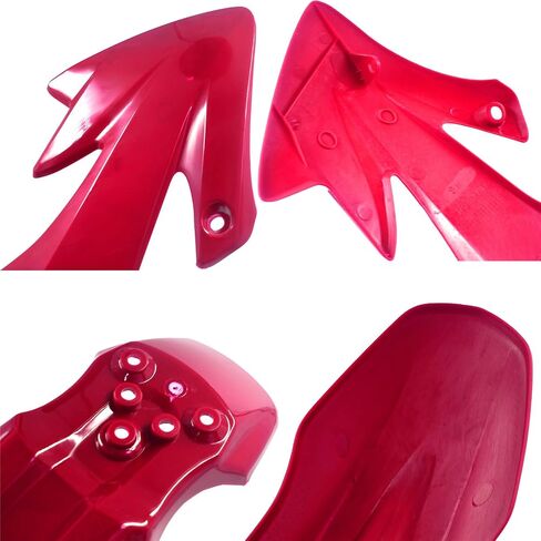Body Fender Kit, Plastic Fender Kit Compatible with XR50 XR 50 CRF 50 SDG SSR Pit Dirt Motor Trail Bike(red) in Saudi Arabia