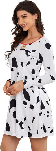 زي الدلماسي للسيدات، فستان قصير بأكمام طويلة للحفلات التنكرية in Kuwait