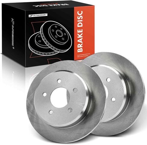 A-Premium 11.42 inch (290.00mm) Rear Solid Disc Brake Rotors Compatible with Ford, Lincoln, Mercury Models - Crown Victoria 1992-1995, Town Car 1991-1995, Grand Marquis 1992-1995, 2-PC Set in Saudi Arabia