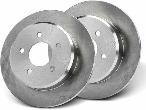 A-Premium 11.42 inch (290.00mm) Rear Solid Disc Brake Rotors Compatible with Ford, Lincoln, Mercury Models - Crown Victoria 1992-1995, Town Car 1991-1995, Grand Marquis 1992-1995, 2-PC Set in Saudi Arabia