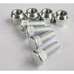 Front Rear Wheel Studs & Lug Nut Kit # 85-1003 Replacement For Yamaha KODIAK 700 4WD 2016-2020, KODIAK 700 EPS 4WD 2016-2020