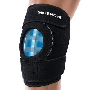 CHENOVE Knee Ice Pack Wrap, Cold Pack with Cold Compression for Knee, Reusable Ice Pack, Meniscus Tear and ACL