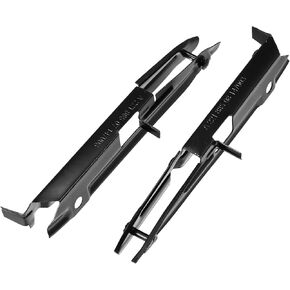 Left and Right Side Front Bumper Mounting Support Bracket 2218850714 2218850814 for Mercedes-Benz S63 for AMG 2008-2013 (Set of 2)