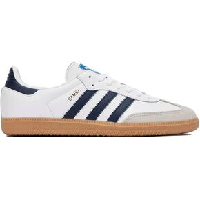 Adidas Samba OG Men's Sneaker (Indigo Gum, US Footwear Size System, Adult, Men, Numeric, Medium, 6.5)