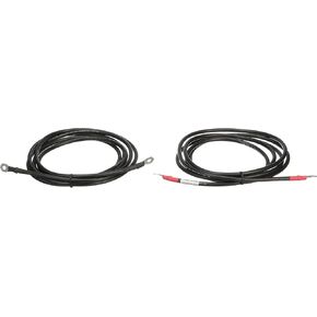 Quicksilver 8M0210761 Battery Cable Kit Set, 12 Ft. 4 Gauge Battery Cables with Terminal Ends, Set of 2