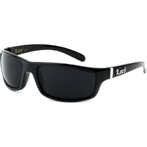Locs Old School OG Sunglasses with Black Out Lenses 3068 A