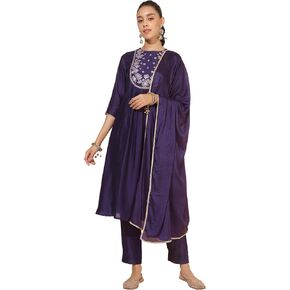 Janasya Indian Women's Kurta Set