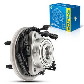 PHILTOP 515078 Front Wheel Hub Bearing Assembly for Mountaineer 2006-2010, Explorer 2006-2010, Explorer Sport Trac 2007-2010, Wheel Bearing 5 Lugs 1PC