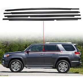 Rear Door Window Molding Sweep Felt Trim Seal Weatherstrip Fit for Toyota 4Runner 2003-2009 Replace 68290-35031 in Kuwait
