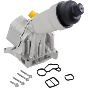 11428596283 غطاء فلتر زيت المحرك الألومنيوم مع حشية متوافق مع BMW 230i xDrive 320i 330e 330i 430i xDrive 530e 530i 740e X3 X4 2.0L 2016-2021 in Kuwait