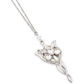 SalesOne The Lord Of The Rings Arwen Evenstar Pendant Necklace Replica | Jewelry For Cosplay, Display, and Everyday Wear