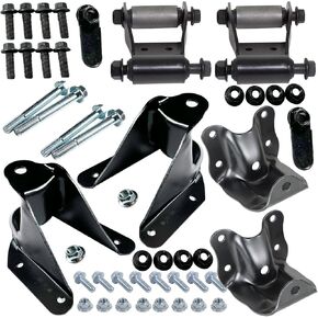 722-073 722-010 722-001 Rear Leaf Spring Rearward Shackles Hangers and Forward Hangers For 1998-2008 Ford Ranger 1998-2010 Mazda B4000