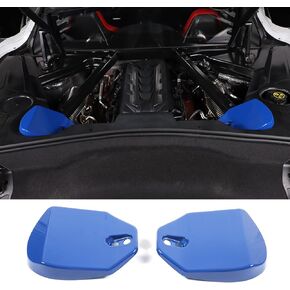TOYCIDFG Engine Bay Shock Protection Panel Cover Trim for Chevrolet C8 Corvette 2020-2024 Absorbing Tower Cover Caps (Matte black)