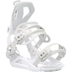 XCMAN Rear Step in Style Snowboard Bindings Lightweight Rear Entry All-Mountain Bindings for Men Women Easy in and Out