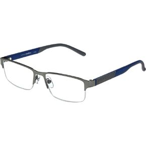 IRONMAN Men's Momentum Rectangular Reading Glasses