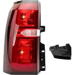 Left Driver Side Tail Light LED Rear Lamp Compatible with Chevy Tahoe Chevy Suburban 2015 2016 2017 2018 2019 2020 Tail Light Assembly # GM2800264 84467058
