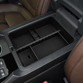 SHAOHAO Center Console Organizer Compatible with 2023 2024 2025 Honda Pilot Accessories (Sport, EX-L, TrailSport, Touring, Elite) Secondary Storage Box Tray 2024 2025 Pilot Console Organizer Tray