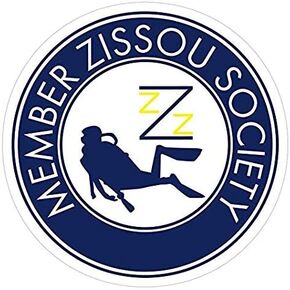 Member Zissou Society, Steve Zissou Decal Sticker - Sticker Graphic - Auto, Wall, Laptop, Cell, Truck Sticker for Windows, Cars, Trucks